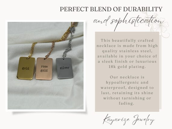 Black owned name necklace discount