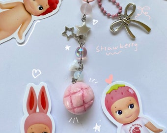 Cute clay bakery phone charms & keychains!