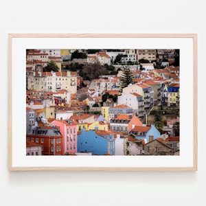 Lisbon Portugal City Poster - Portugal Wall Art - Lisbon Photography -Portugal Art Print - Lisbon Wall Decor - Lisbon City Print -Portuguese