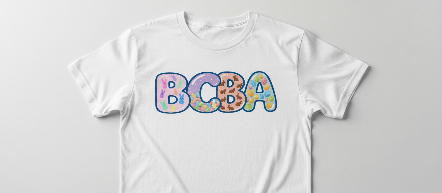 Easter BCBA SVG Cut File - Etsy