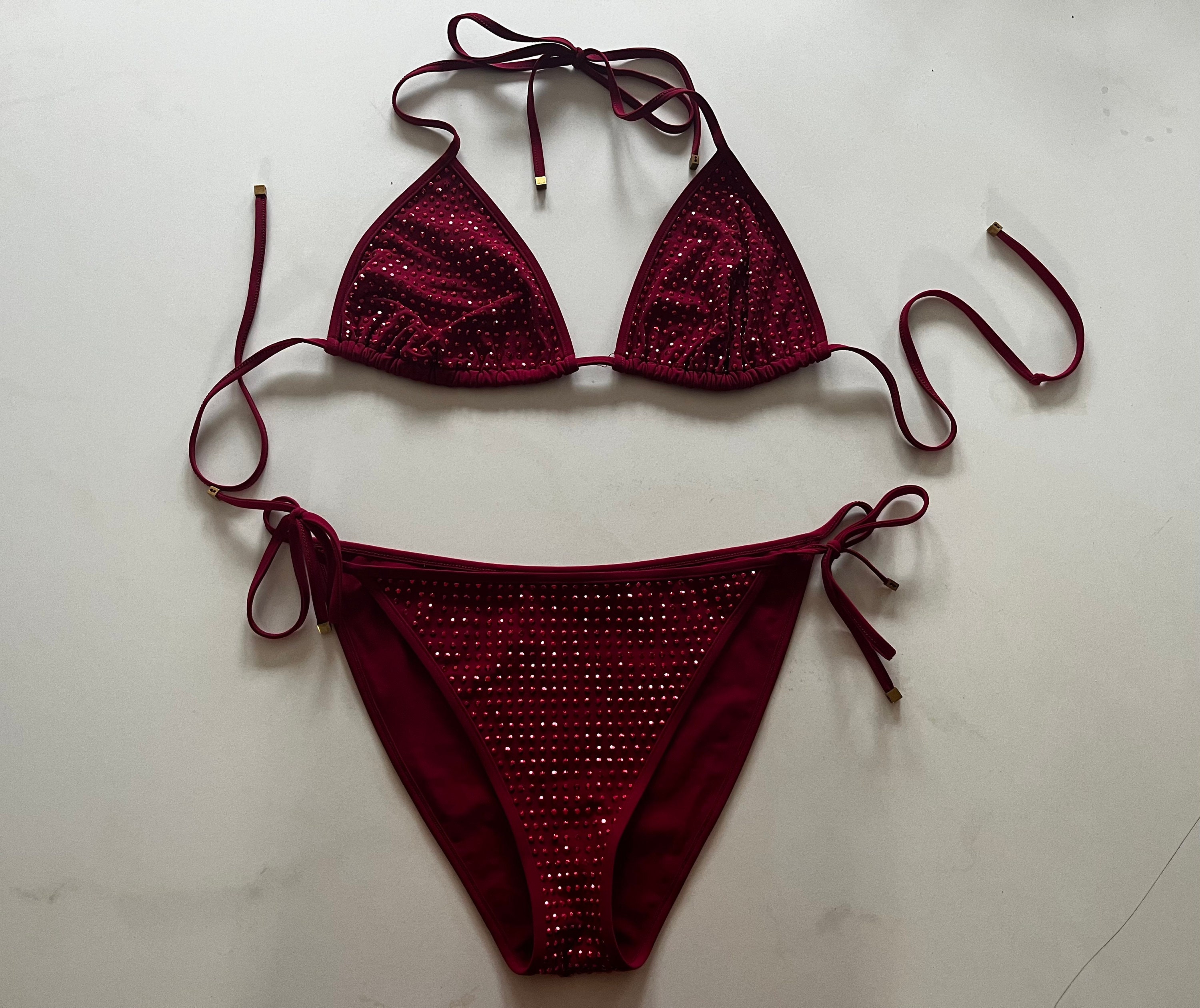 Louis Vuitton #swim suit #bikini , Size : S set, Size