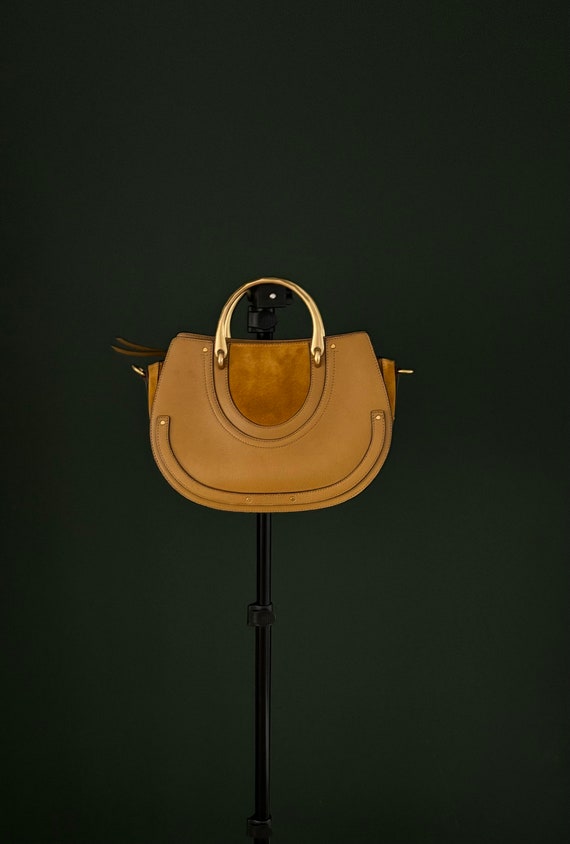 Authentic Chloe Camel Colored Handbag shoulder Bag Etsy Ireland