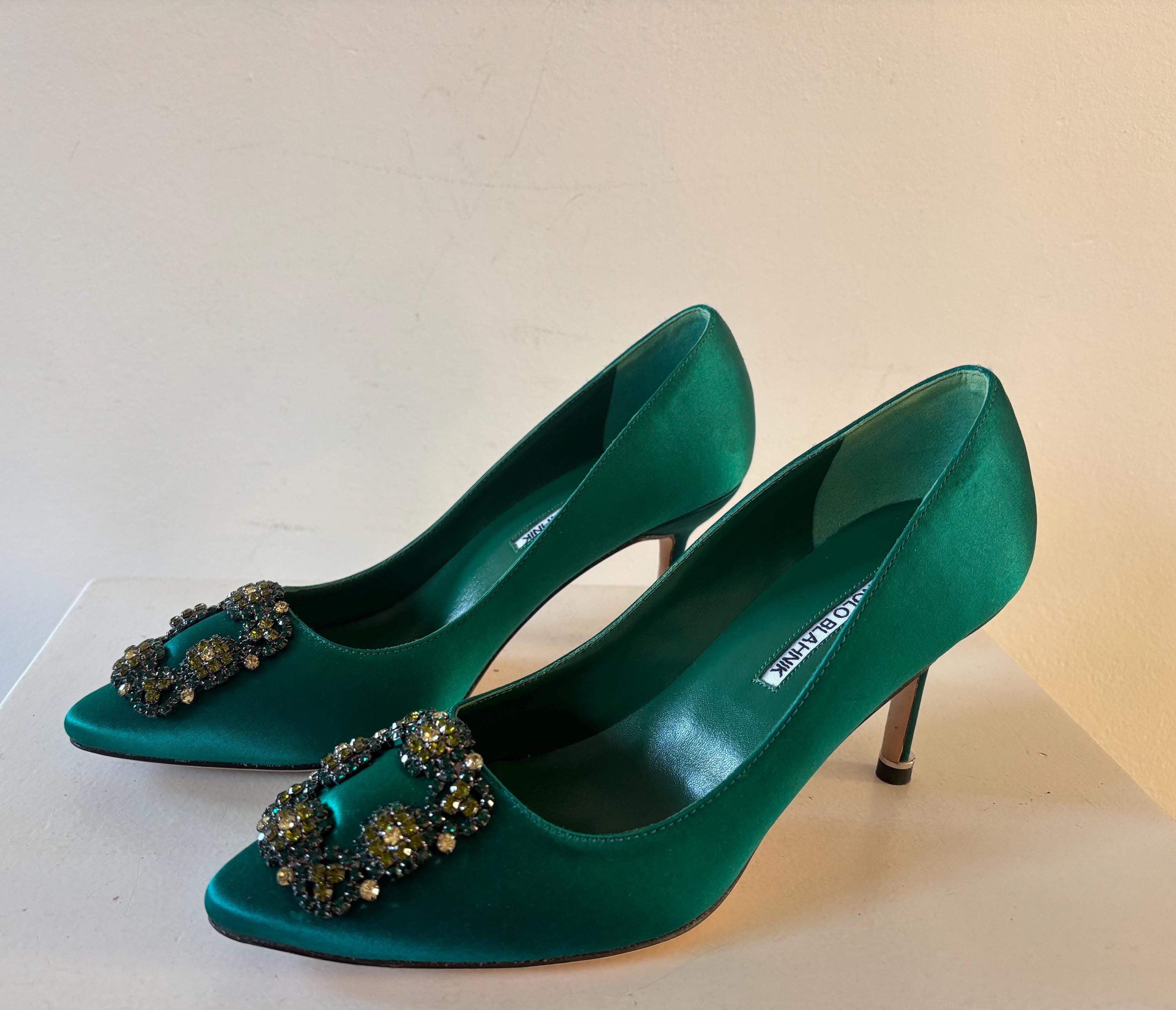 Manolo Blahnik 37 - Etsy