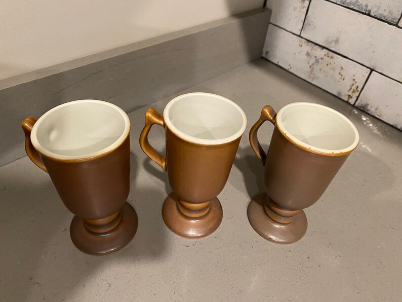 Vintage Hall Irish Coffee Mugs set of 3 Etsy