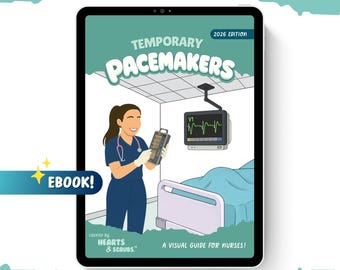 Marcapasos temporales / Libro electrónico / Guía visual para enfermeras (descarga en PDF)