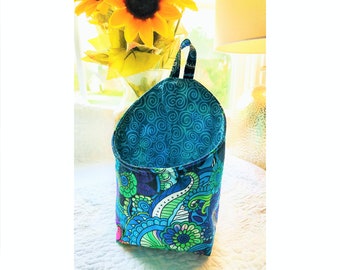 Hanging Storage Pod Sewing Pattern, Easy Sew, Fat Quarter Friendly (Digital Download)