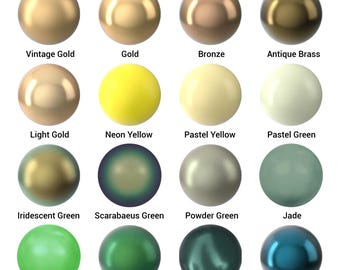 Swarovski 5810 • 12mm • Crystal Pearl Bead • Round Pearl • Jewelry Supply