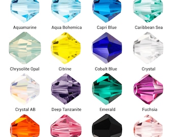Preciosa Rondelle Crystal Bead • Faceted Spacer Bead for Jewelry Making