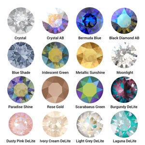 Swarovski 1088 SS29 • Kristallspetsad baksida Chaton • 6,32 mm (0,25 tum)