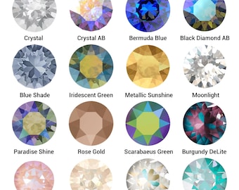 Swarovski 1088 SS29 • Crystal Pointed Back Chaton • 6.32 mm (0.25 in)