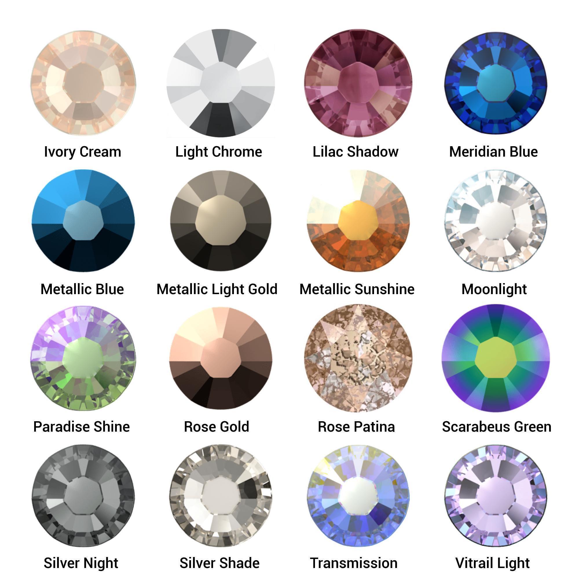 Swarovski 2038 • Hotfix Crystals • Special Effect & Shimmer • Iron