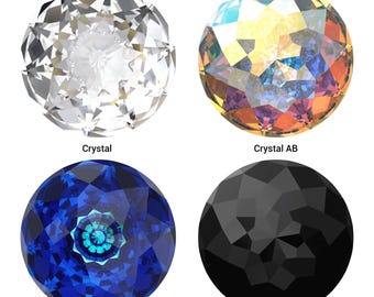 Swarovski 1400 • Crystal Dome Round Stone • 10mm • Jewelry Making