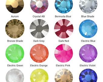 Swarovski 2038 • Hotfix Crystals • Special Effect & Shimmer • Iron