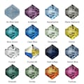 Swarovski 5328, 4 mm, 6 mm, Swarovski Bicone Bead, Shimmer, 2x, Swarovski Crystal Beads, Genuine Crystal Beads for Jewelry Making, Wedding product logo