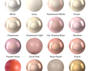 Swarovski 5810 • Crystal Pearl Bead • Classic Round Shape • Authentic Swarovski