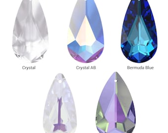 Swarovski 6100 • Pendentif poire • Forme de goutte élégante