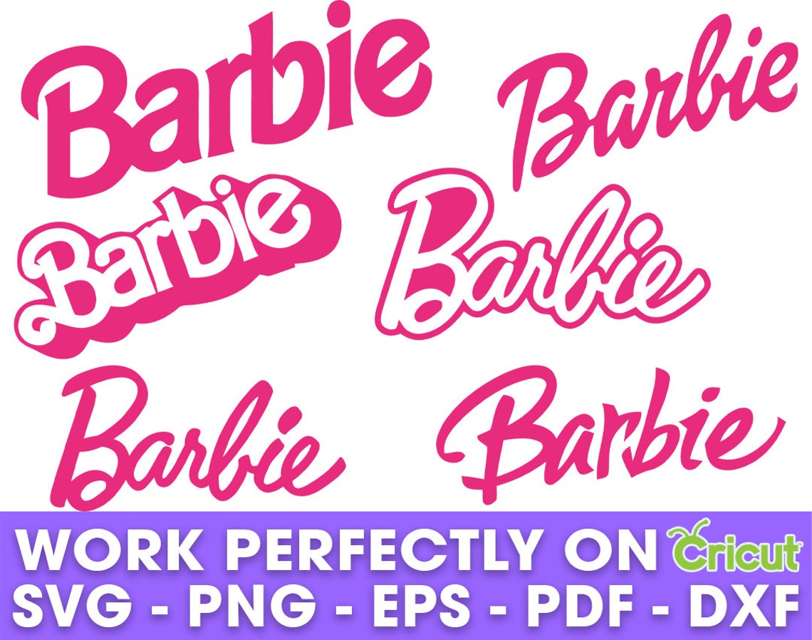 Barbie Font Barbie Font Svg Barbie Alphabet Barbie Letters Etsy Finland ...