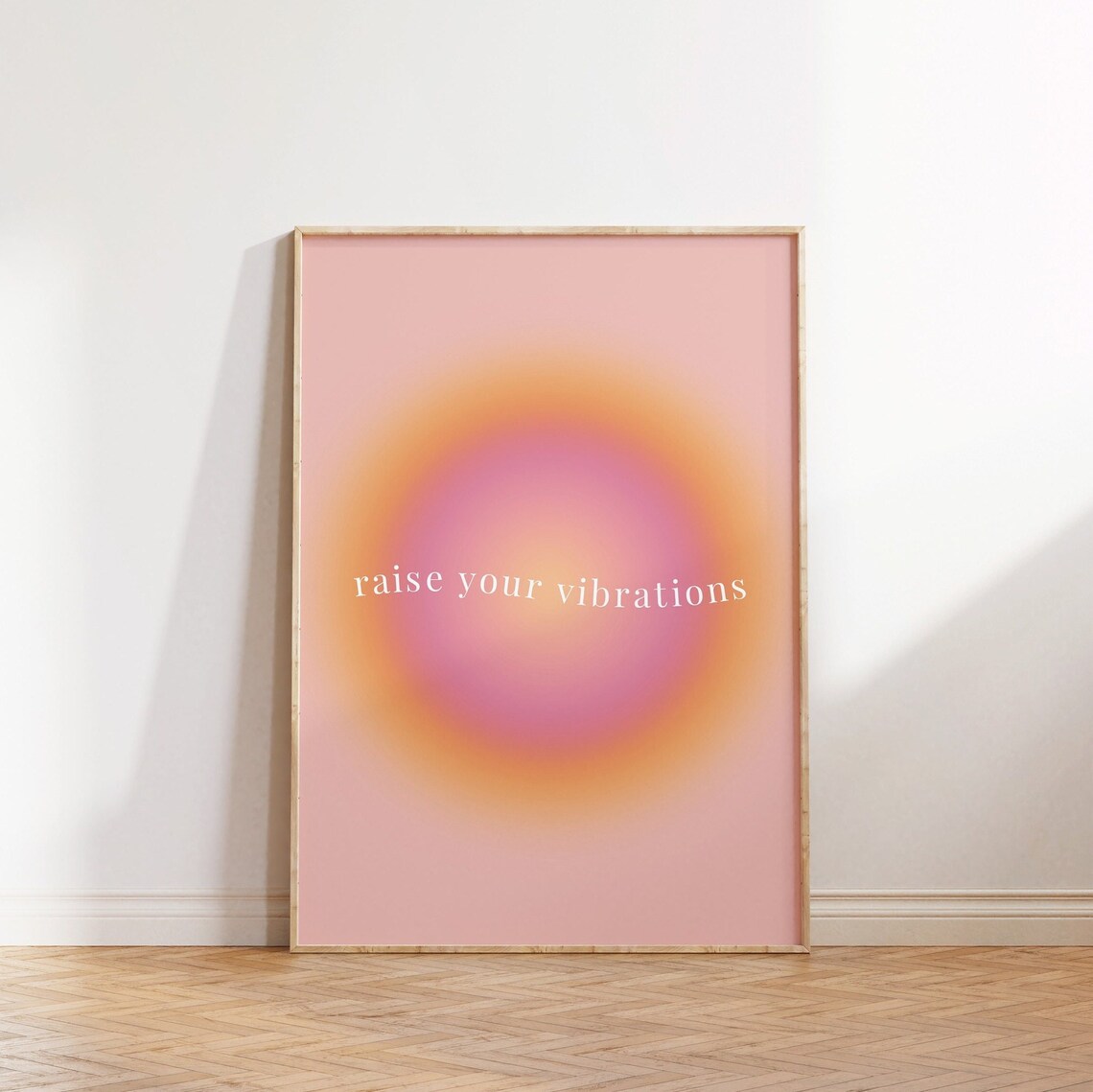Aura Poster Gradient Wall Art Spiritual Print Printable | Etsy