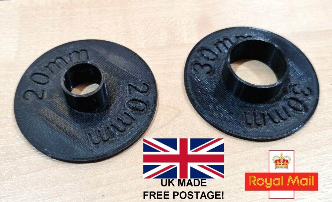 1/4 Router Trimmer 20mm & 30mm Guide Bushes for Makita Carpentry Gadget