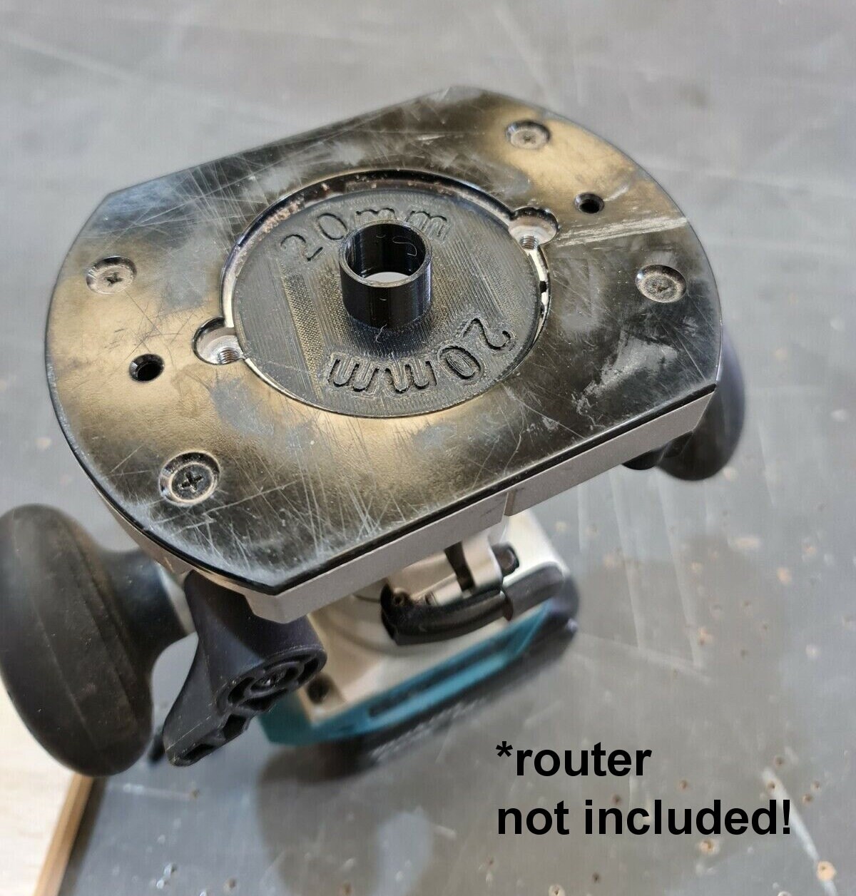 1/4 Router Trimmer 20mm & 30mm Guide Bushes for Makita Carpentry Gadget