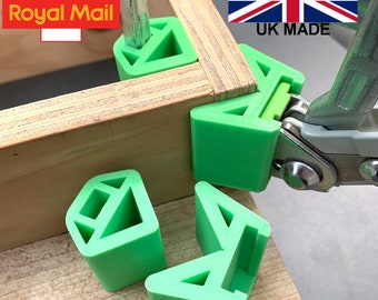 x2 Pairs Heavy Duty Corner Clamp Adaptors for Festool Quick Grip joinery carpentry 90 degree angle