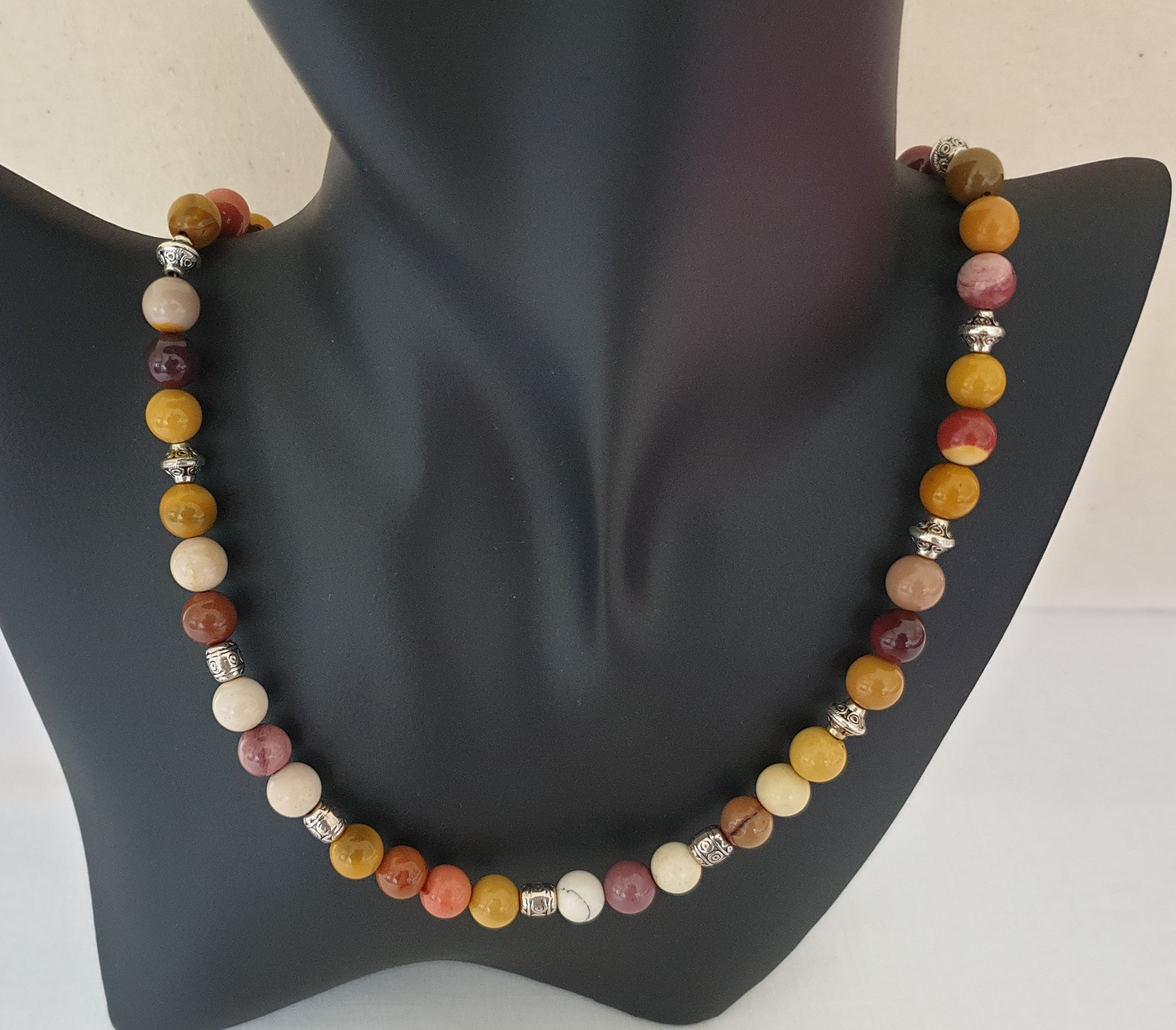 Beaded gemstone cheap necklaces