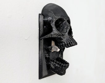 Gothic Skull Light Switch Cover, Toggle