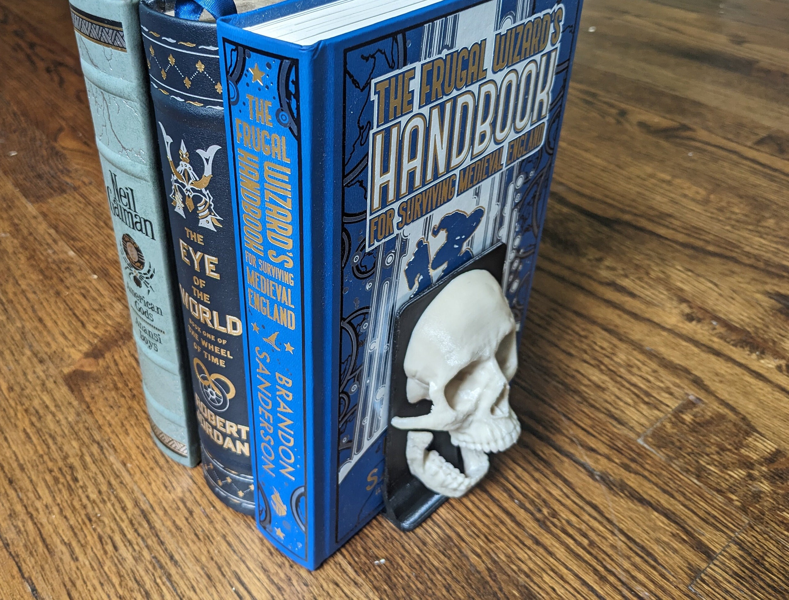 Gothic Skull Bookend, a Pair Etsy