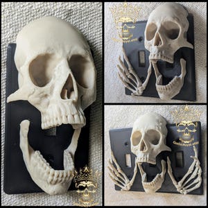 Gothic Skull Light Switch, Multicolor, Toggle