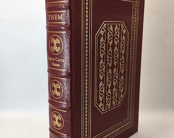 Them by Joyce Carol Oates - Easton Press Leather Bound Signed Collectors Edition