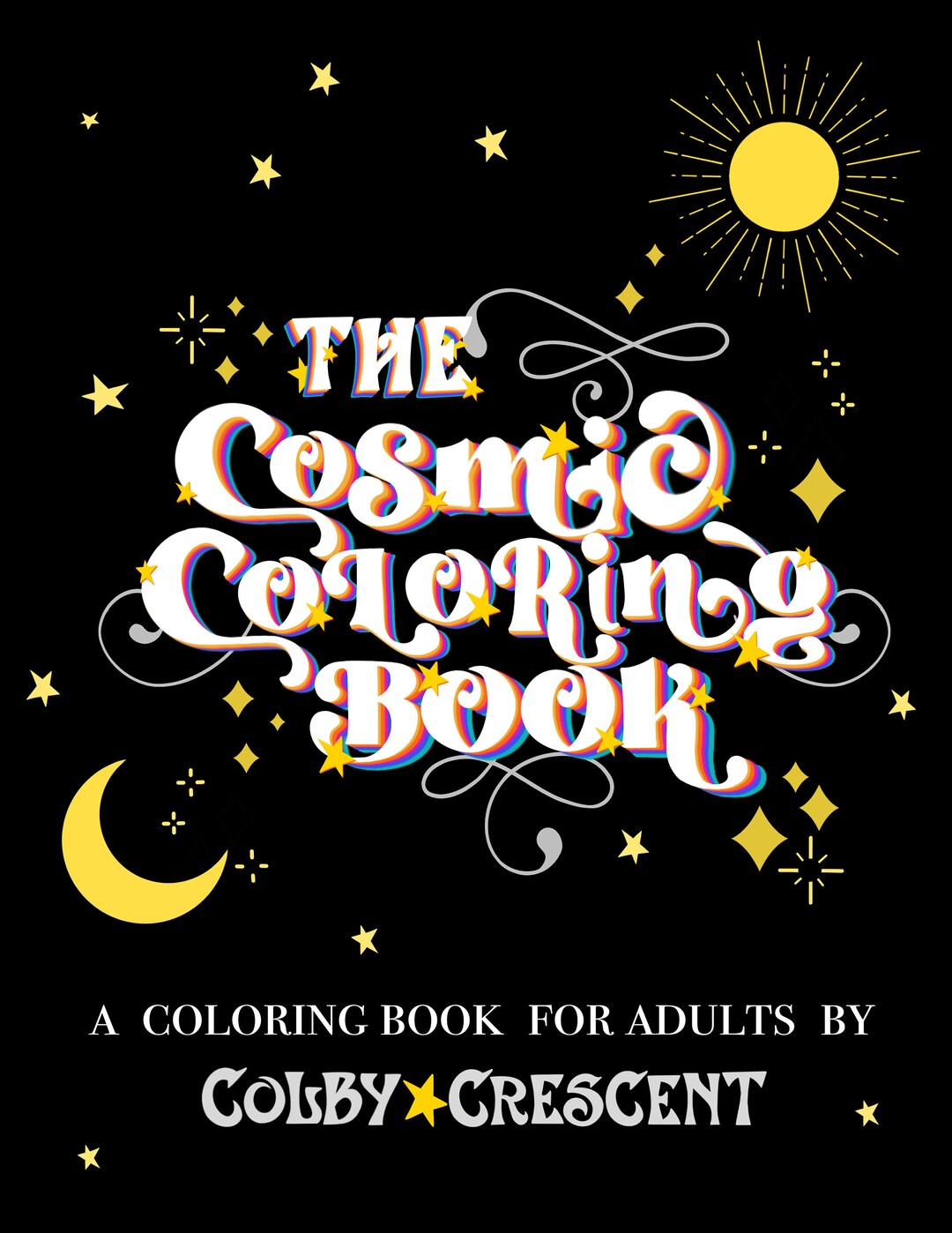 The Cosmic Coloring Book - Etsy