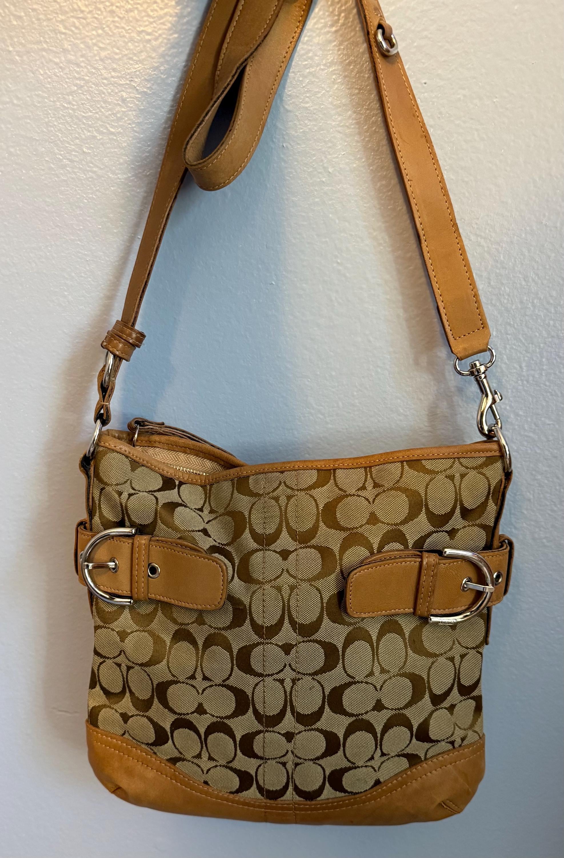 80’s OLD COACH SHOULDER BAG Coach | 1980s Dark Brown Leather Bag | 80s Brown Leather