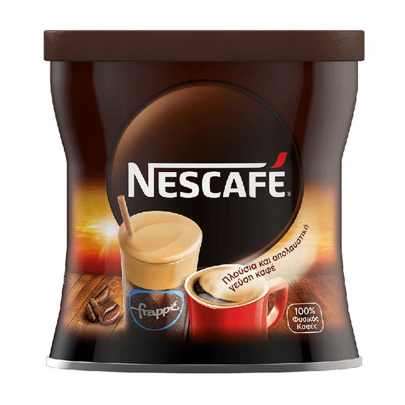 Greek Frappe Nescafe Classic Instant Coffee 50 G for Greek Etsy