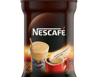 Greek Frappe - Nescafe Classic Instant Coffee 200 g for Greek Coffee Frappe