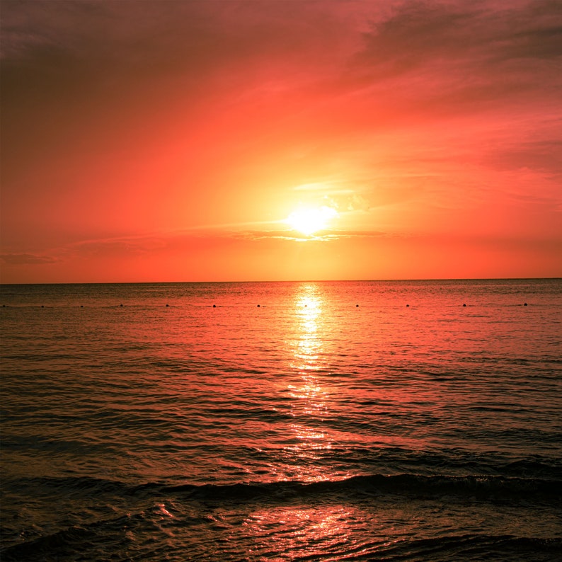Caribbean Photography Jamaica Sunset Nature Landscape Photography