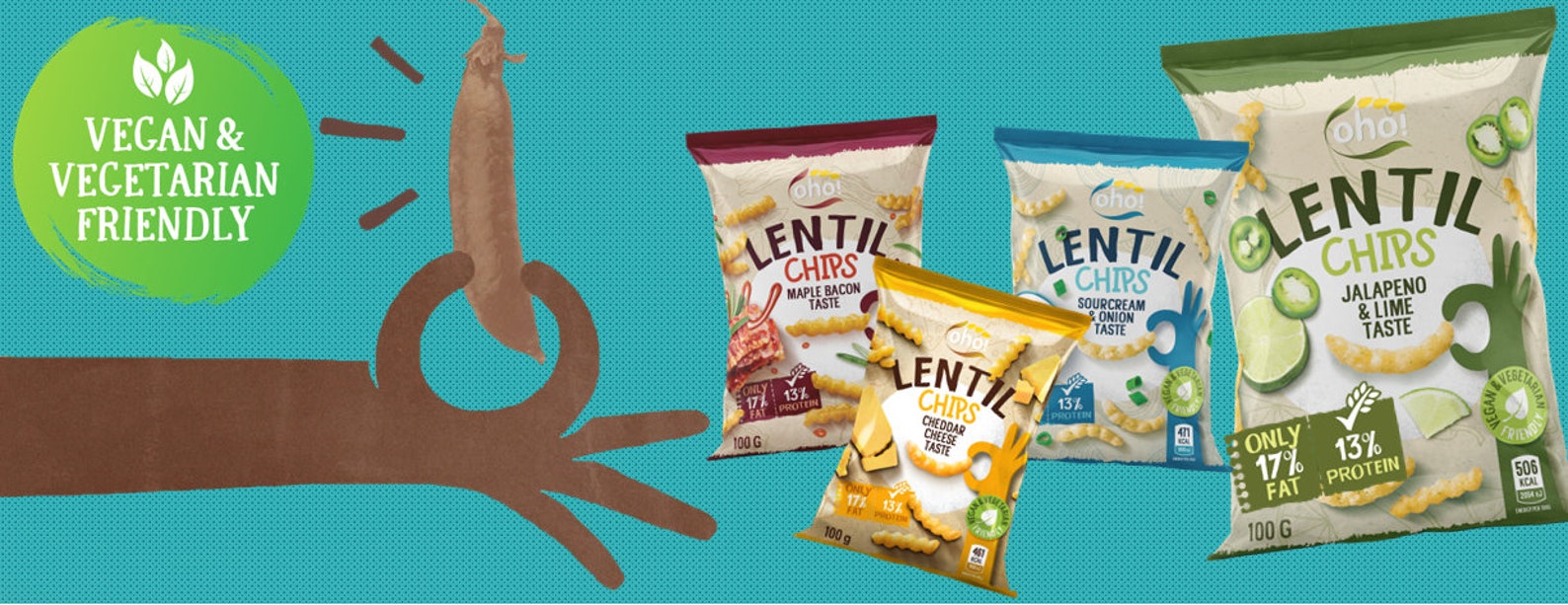 Lithuanian OHO Lentil Chips Snack Vegetarian Vegan X3 Etsy Lithuanian OHO Lentil Chips Snack Vegetarian Vegan X3 Etsy