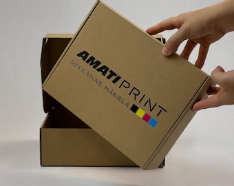 Custom Printed Mailer Boxes (250 pcs) - Business Packaging