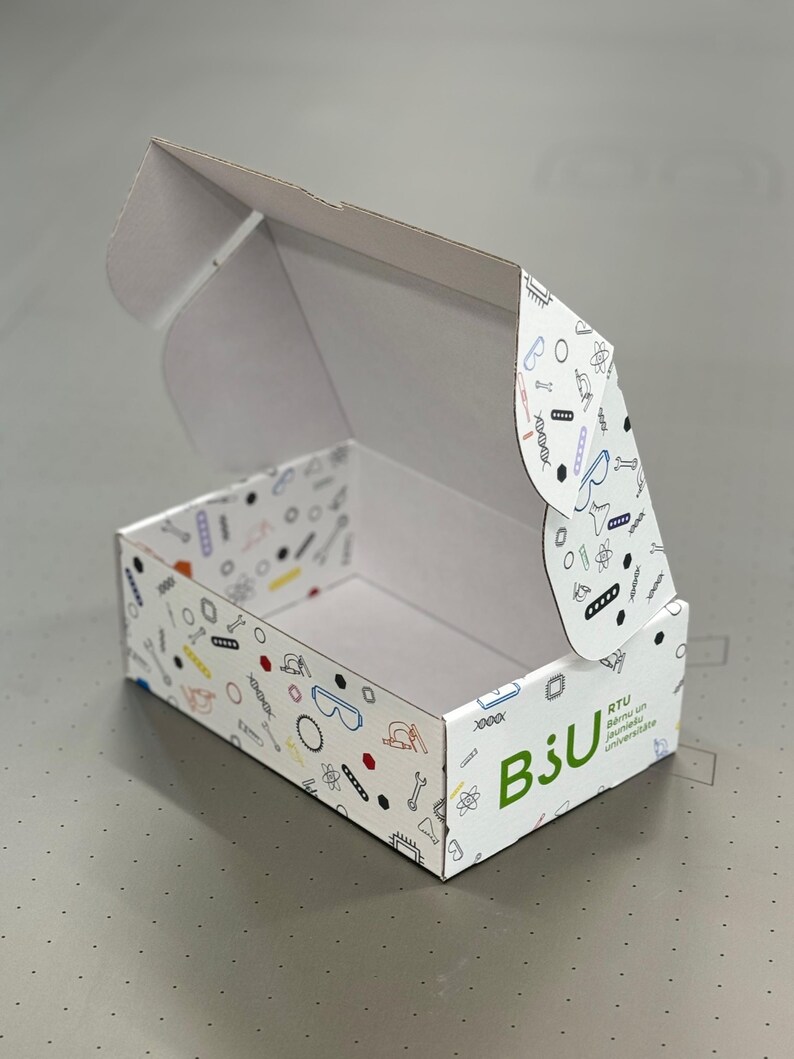 Custom Printed Mailer Boxes (50 Pcs): Branded Business Packaging Full ...