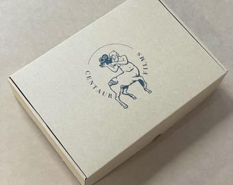 Cajas de correo con impresión personalizada: embalaje comercial, cartón FSC (150 unidades)