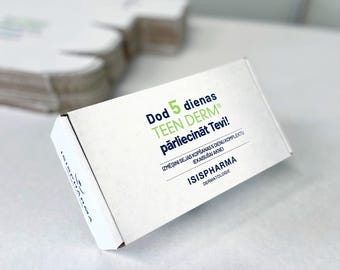 Cajas de correo con impresión personalizada: embalaje comercial, cartón FSC (120 unidades)