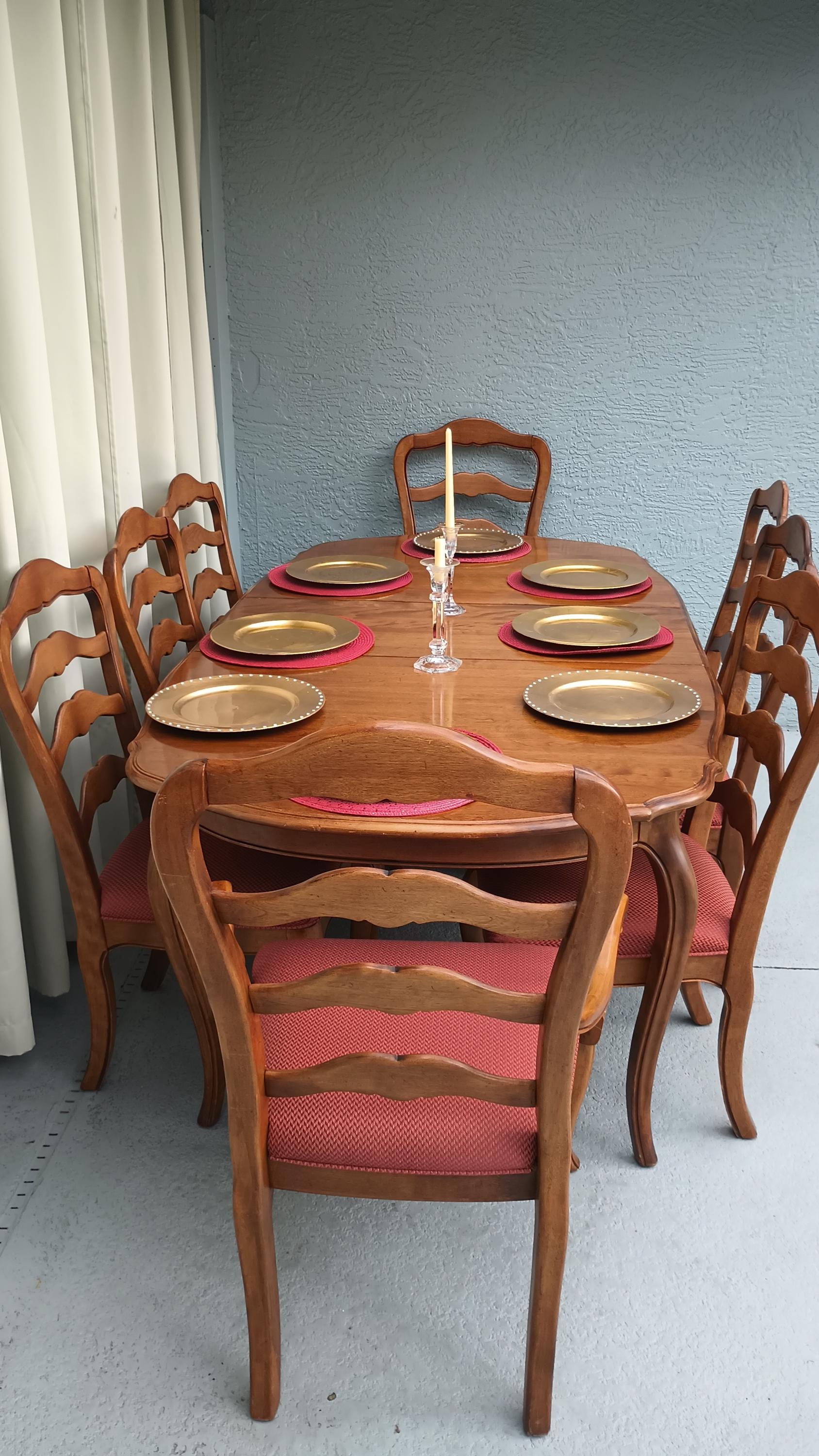 Ethan Allen Vintage Dining Table - Etsy