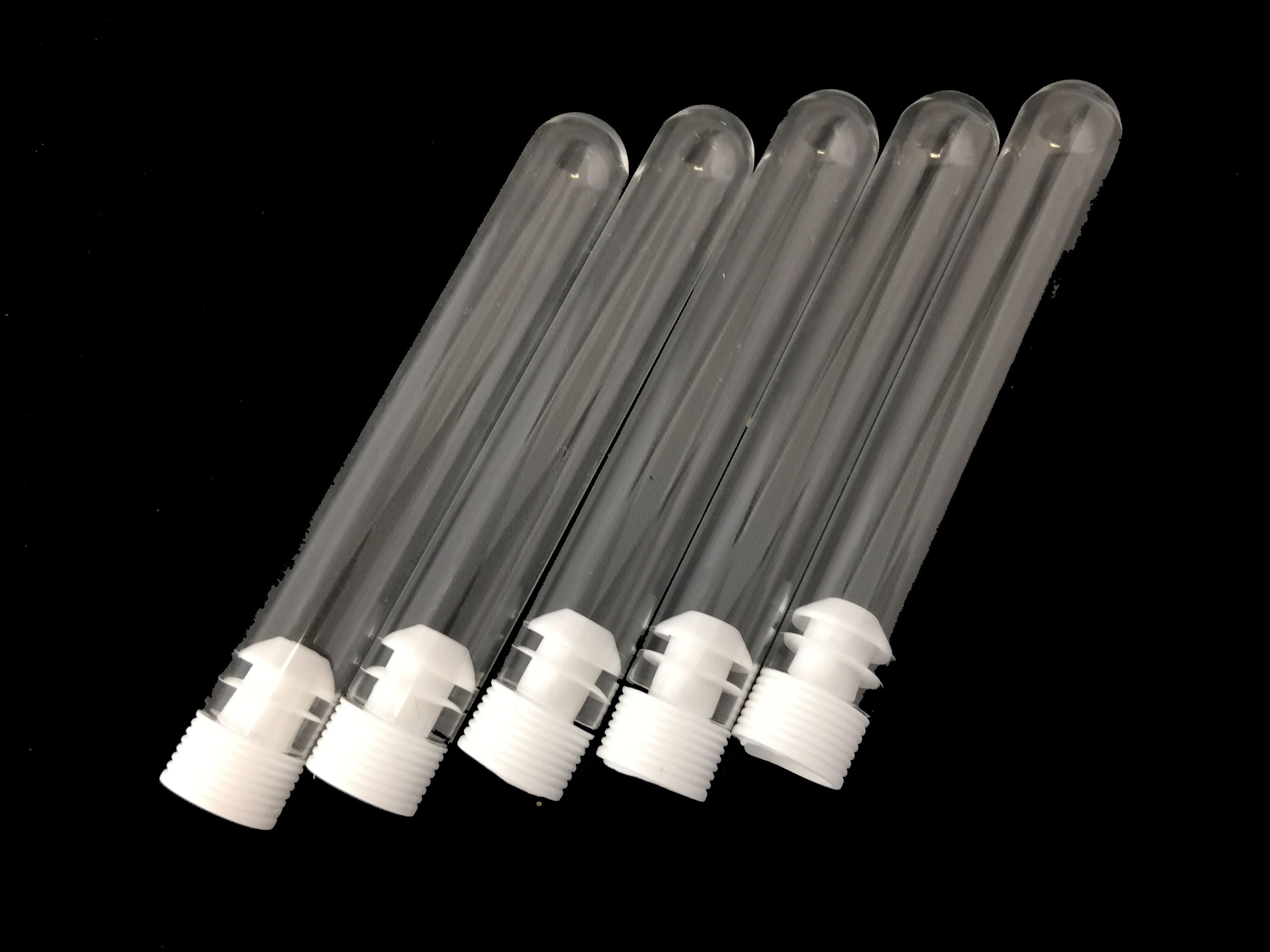 PQAPGT Tubos De Vidrio De Borosilicato, Transparentes, 12