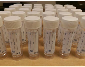 30ml Universal Containers Urine Specimen Containers Sample Bottle Labelled UK SELLER