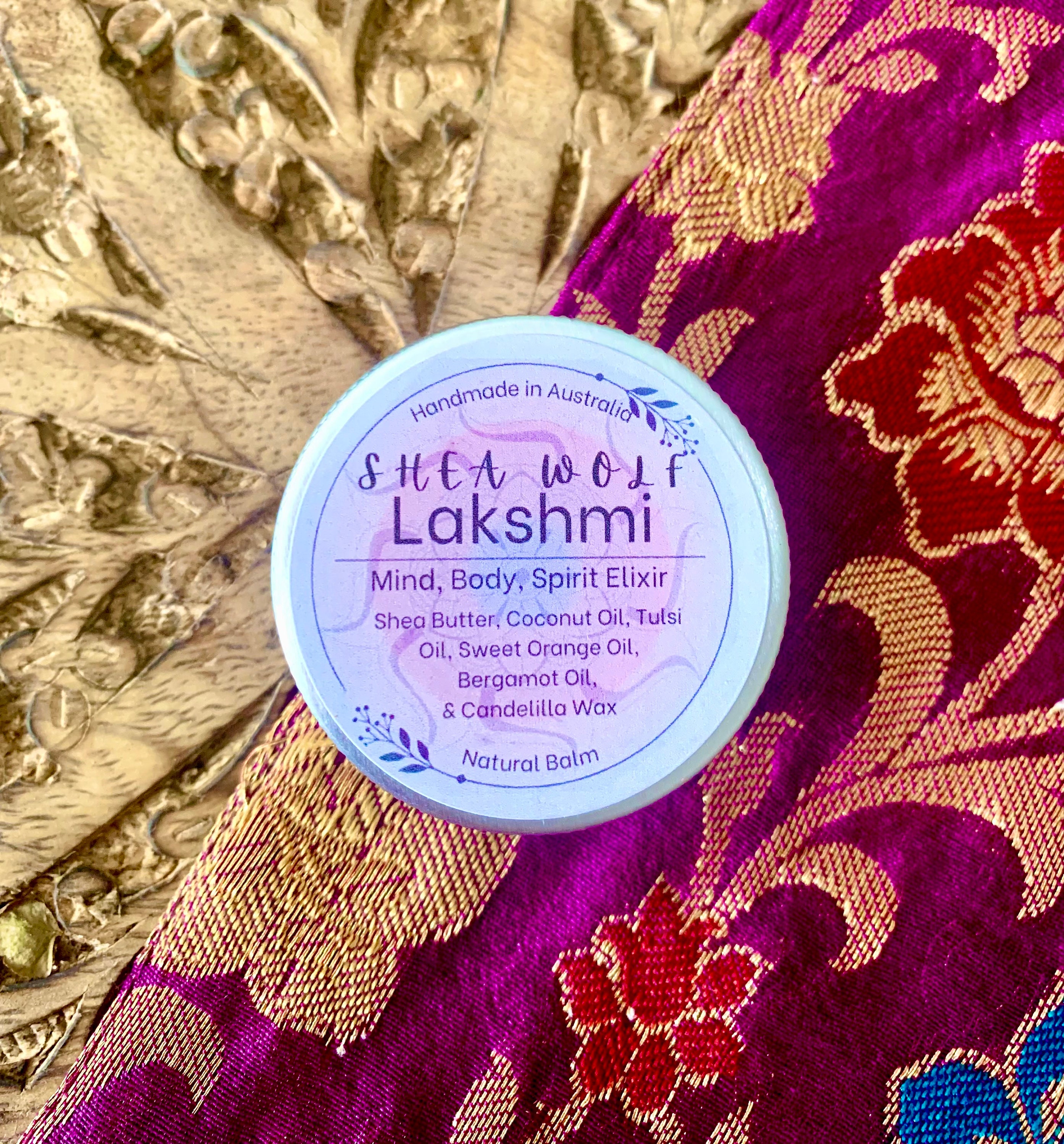 Lakshmi, Parvati, Saraswati Body Balms Handmade with Essential Oils & Luxurious Shea Butter Gift for Her or Self Care Vegan Friendly