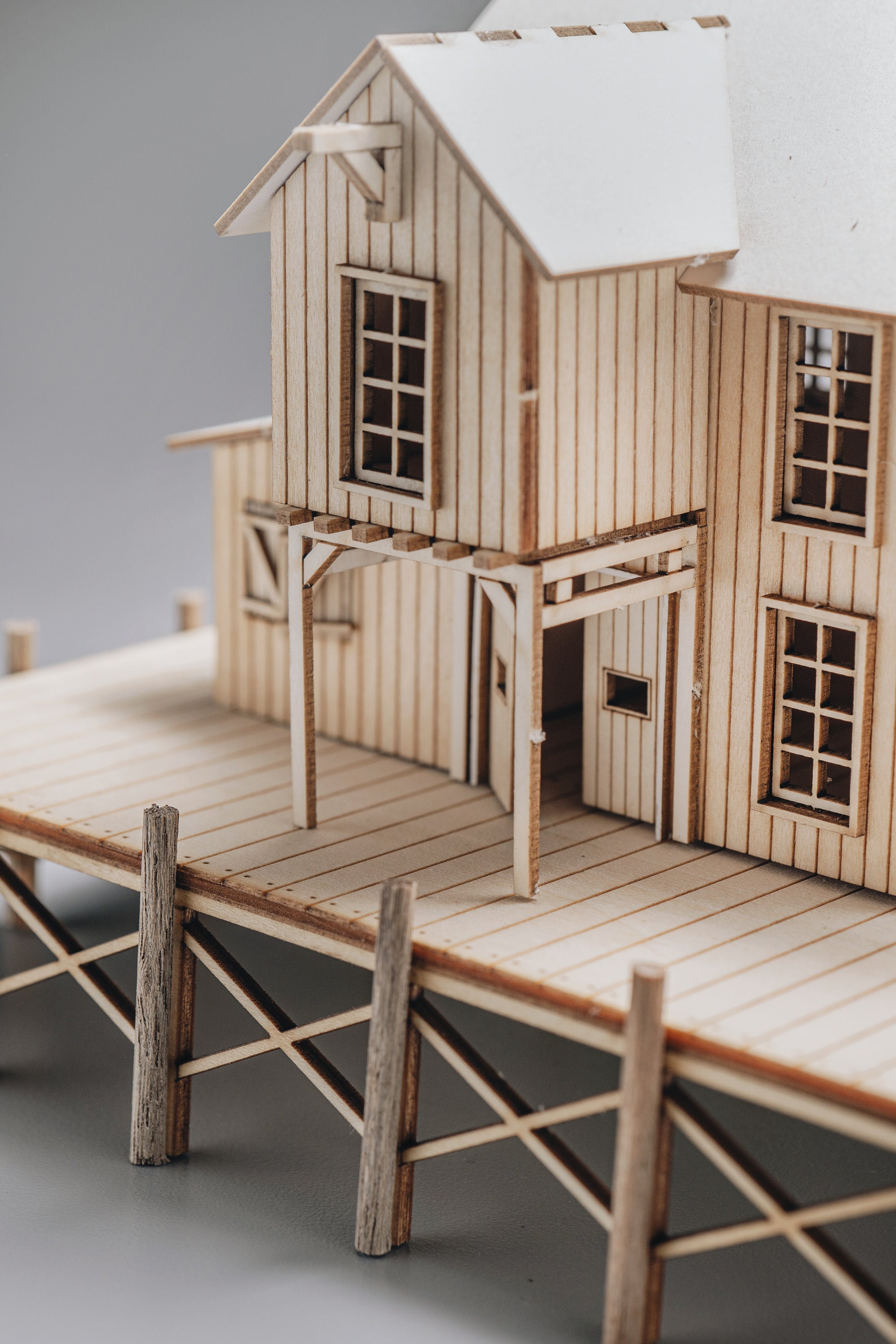 Miniature House Model Kit: Vintage Fisherman's House (HO Scale) - Etsy