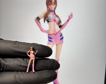 Miniature Custom 3D Figurine from Photo: Personalized Memorial Gift