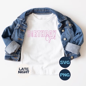 Birthday Girl SVG, Birthday Girl PNG, Birthday Girl, svg, png, birthday girl tshirt, birthday shirt, birthday, cut file, digital download