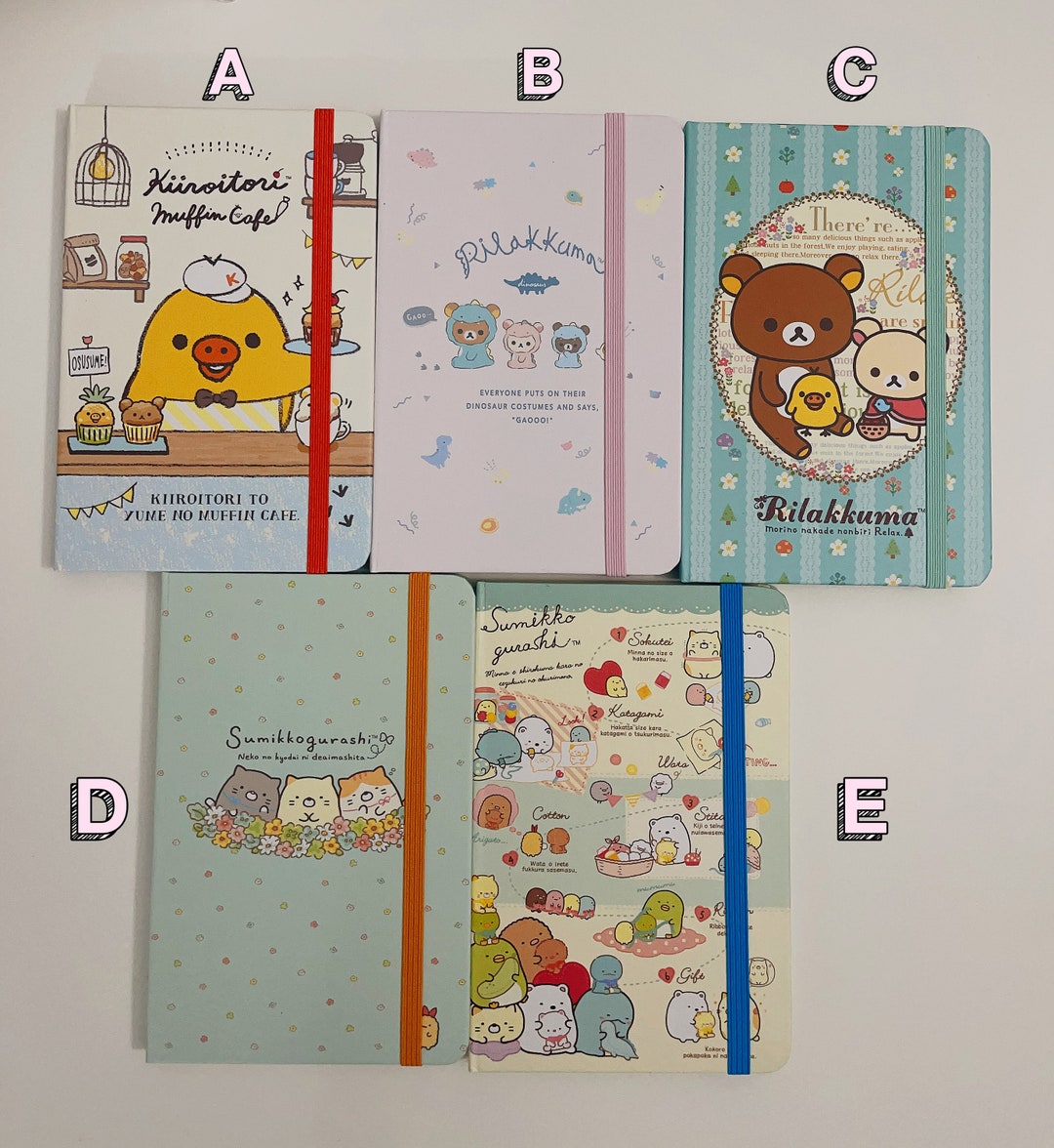 Kawaii Rilakkuma Sumikko Hardcover Notebook Journal Bullet Journal