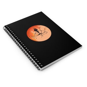 Moon Presence Spiral Notebook from Bloodborne, Gift for Gamer