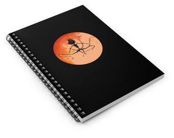 Moon Presence Spiral Notebook from Bloodborne, Gift for Gamer